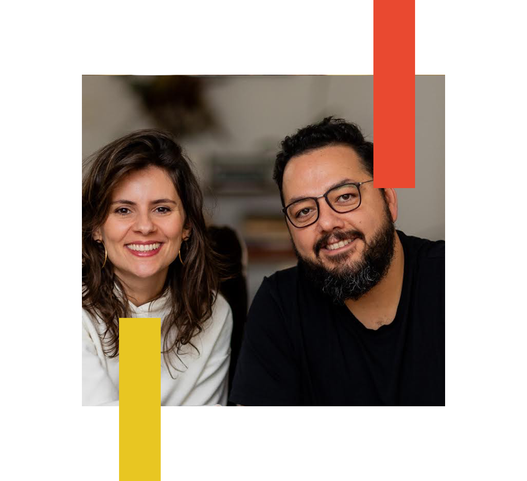 Mariana Bardan e Eduardo Melo